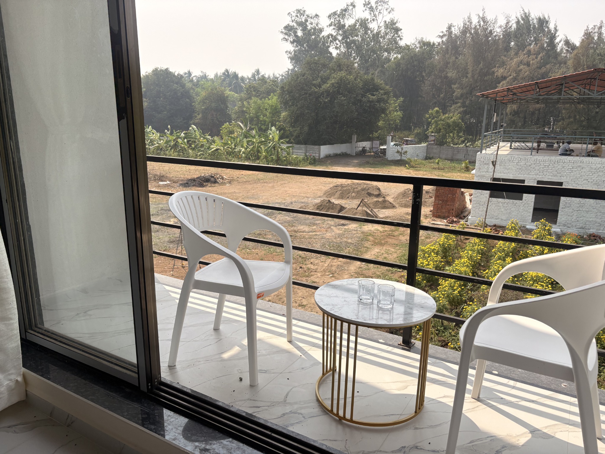 Guest room with access to the terrace